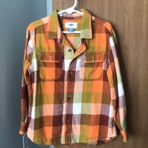 Boys old navy flannel
